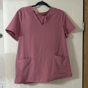 Figs Pink Women's Top and pants medium